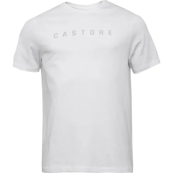 CASTORE SS T-SHIRT Pánské tričko, bílá, velikost