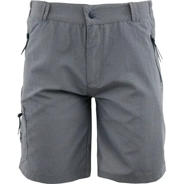 ALPINE PRO PODRAG Pánské kraťasy, šedá, velikost