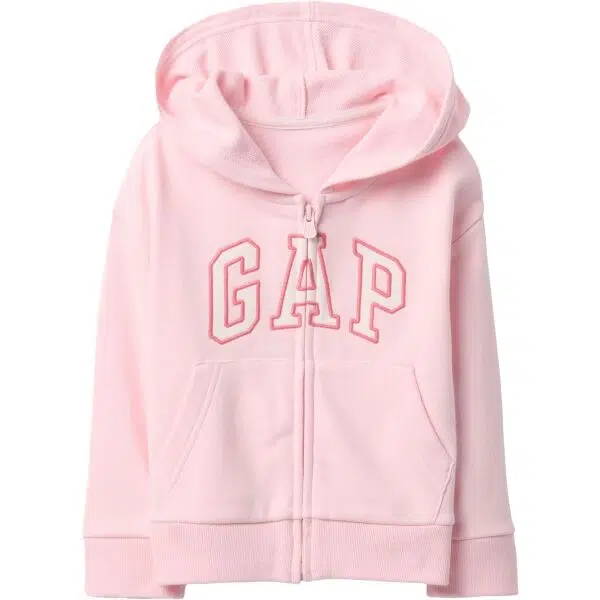 GAP V- FRCH LOGO Dívčí mikina s logem, růžová, velikost 2Y