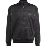 adidas EMBOSSED TOP Pánská mikina, černá, velikost