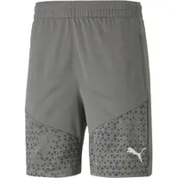 Puma TEAMCUP TRAINING SHORTS Pánské šortky, šedá, velikost