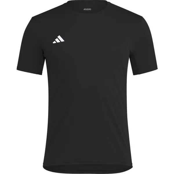 adidas ADIZERO TEE Pánské sportovní triko, černá, velikost XXL