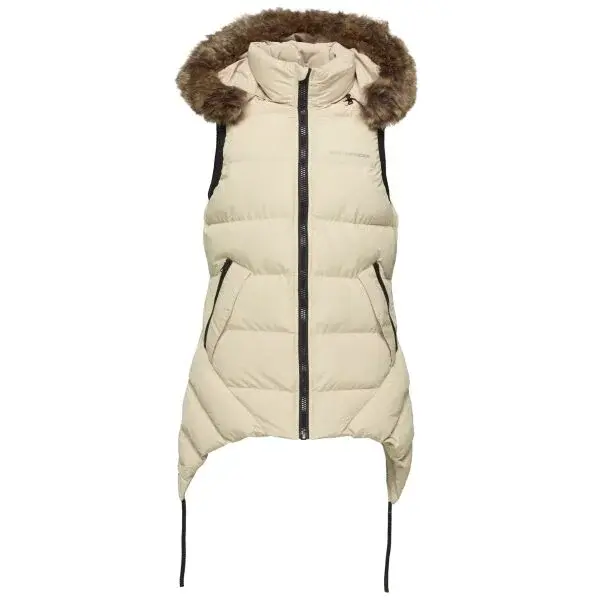 Northfinder KRISTY Dámská vesta, béžová, velikost