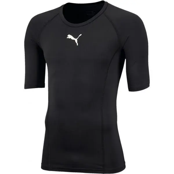Puma LIGA BASELAYER TEE Pánské funkční triko, černá, velikost