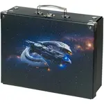 BAAGL VESMÍRNÁ LOĎ Skládací školní kufřík, černá, velikost