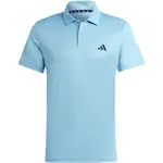 adidas TRAIN ESSENTIALS BASE POLO Pánské polo triko, světle modrá, velikost XXL