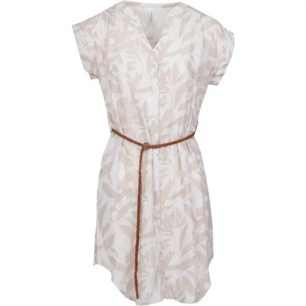 FUNDANGO MONA Dámske šaty, béžová, veľkosť