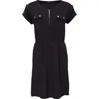 Willard ELVENA Dámské plátěné šaty, černá, velikost