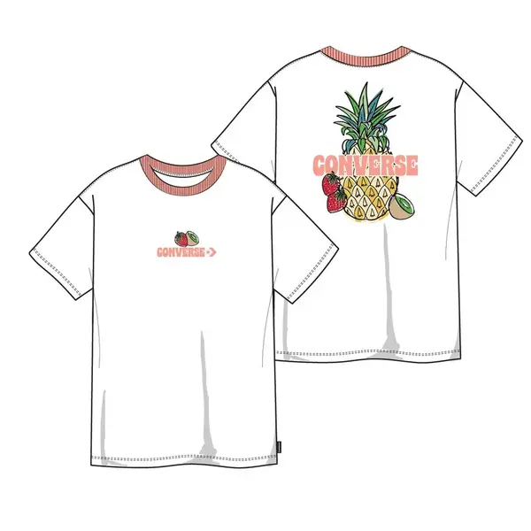 Converse FRUITY FOOD RELAXED TEE XS