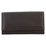 Dámska kožená peňaženka Lagen Ludmila - tmavo hnedá