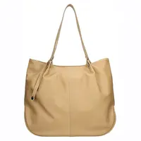 Dámska kožená kabelka Facebag Sandra - hnedá