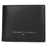Pánska kožená peňaženka Tommy Hilfiger Jeans Frok - čierna