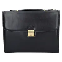 Pánská kožená spisovka Katana Eduard - černá