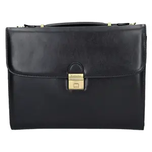 Pánská kožená spisovka Katana Eduard - černá