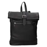 Dámsky kožený batoh Italia Babet - čierna