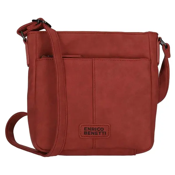 Dámska crossbody kabelka Enrico Benetti Tensi - červená