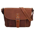 Dámska kožená crossbody kabelka Greenwood Anne - svetlo hnedá