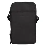 Kožená taška na mobil a doklady The Chesterfield Brand Alesnd - čierna