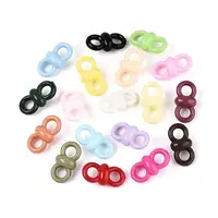 UV Plating Opaque Acrylic Links/Connector Charms