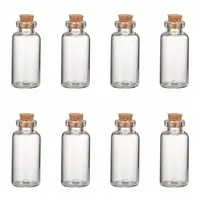 Glass Jar Bead Containers