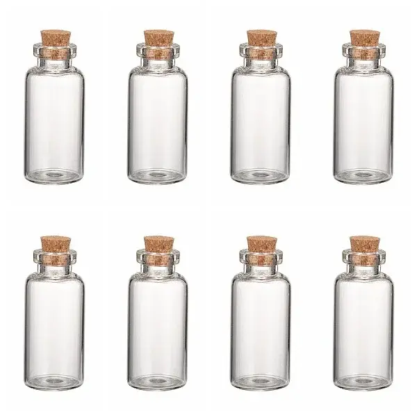 Glass Jar Bead Containers