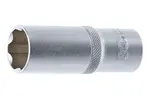 BGS technic Hlavice nástrčné, 1/2", různé velikosti, profil Super Lock, prodloužené - BGS Velikost: 21 mm