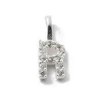 925 Sterling Silver with Cubic Zirconia Charms