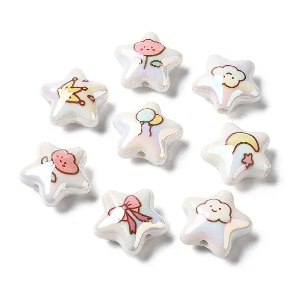 UV Plating Acrylic Beads