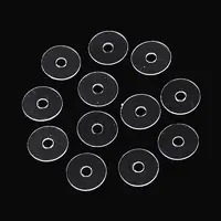 50Pcs Transparent PVC Insulating Gaskets