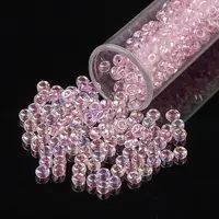 FGB 8/0 Grade A Round Glass Seed Beads