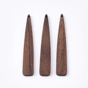 Undyed Walnut Wood Big Pendants