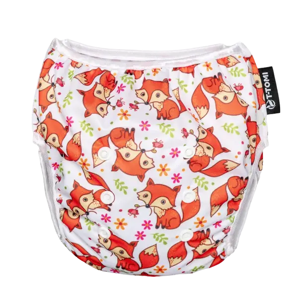 T-TOMI Plavky plenkové, 5-15kg, Foxes