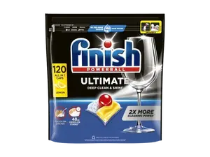 FINISH Ultimate All in 1 Lemon kapsle do myčky 120 ks