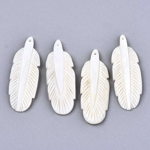 Natural Freshwater Shell Pendants