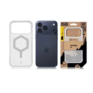 Zadní kryt Tactical MagForce Hexagon pro Apple iPhone 17 Pro Max, T-white