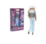 Bábika Anlily modelka s doplnkami 28cm