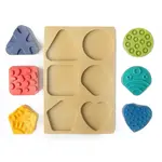 Hencz Toys Puzzle, senzorické tvary 6ks