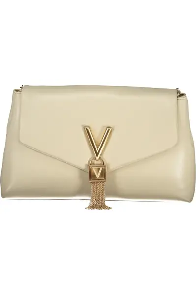 Elegantná krémová kabelka s retiazkou