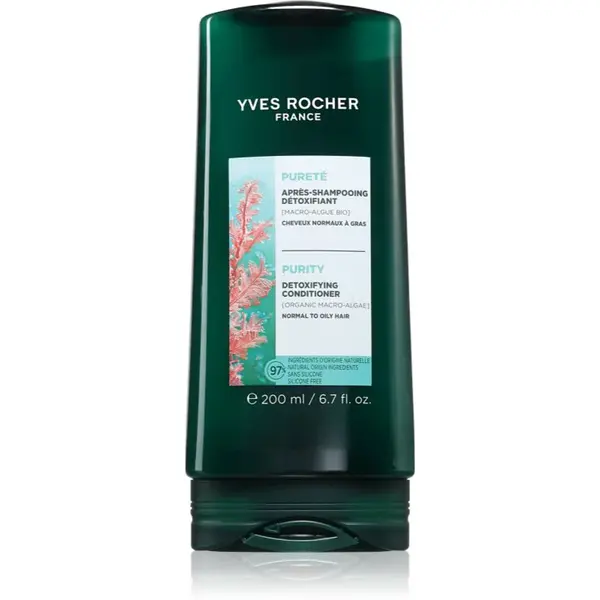 Yves Rocher Pureté čisticí detoxikační kondicionér 200 ml
