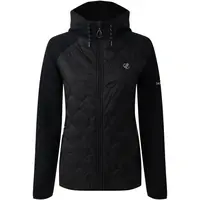 Dare2b TORREK FLEXY Dámska hybridná bunda, čierna, veľkosť
