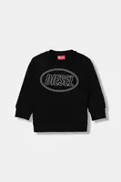 Dětská bavlněná mikina Diesel SCIRCLE OVER SWEAT-SHIRT