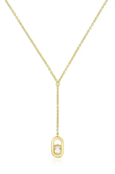 Pozlacený stříbrný náhrdelník Tous