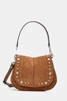 Semišová kabelka Gianni Chiarini HELENA ROUND