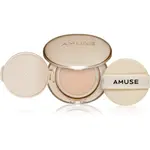 AMUSE Dew Jelly Master Cushion dlouhotrvající make-up v houbičce se střední UV ochranou odstín 1.5 Natural 15 g