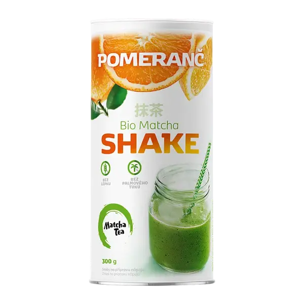 MATCHA TEA Shake pomeranč 300 g