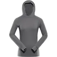 ALPINE PRO IZARA Dámská sportovní mikina, šedá, velikost