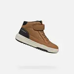 Geox Bunshee Boy B ABX hnedé členkové topánky