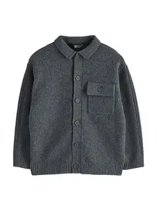 Next Kardigán  sivá melírovaná