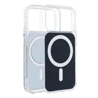 Ochranný kryt CLEAR FUSION MAG COVER Case compatible with MagSafe pro Apple iPhone Air, modrá