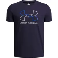 Under Armour GL FOUNDATION Chlapecké tričko, tmavě modrá, velikost L